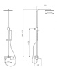 Душевая стойка Abber Daheim AF8216G