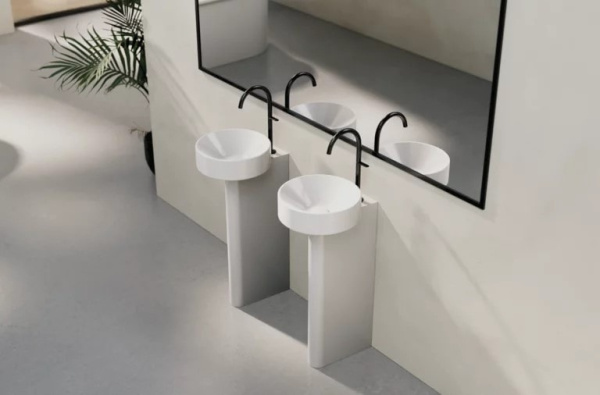 Раковина Bette Suno Pedestal 34 A250-000 VK2 с пьедесталом