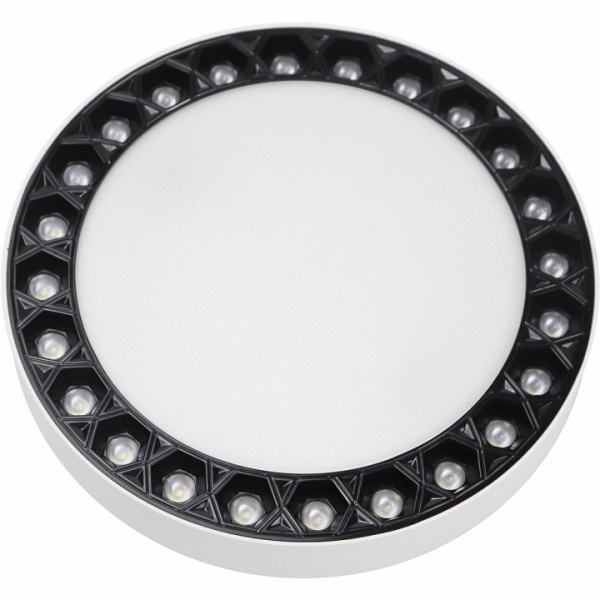 Накладной светильник iLedex Technical Mercury 5552-36W-D217-3/4K-WH+BK