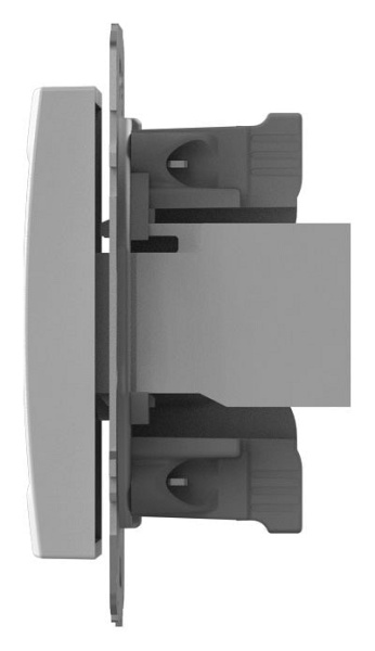 Розетка двойная RJ-12 и Ethernet RJ-45 без рамки Elbi Eleсtriс Zena Vega 609-015600-249