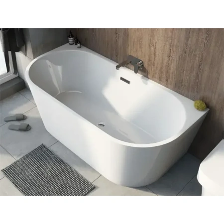 Акриловая ванна Ceruttispa Vettore CT9345 170x75 см, белый