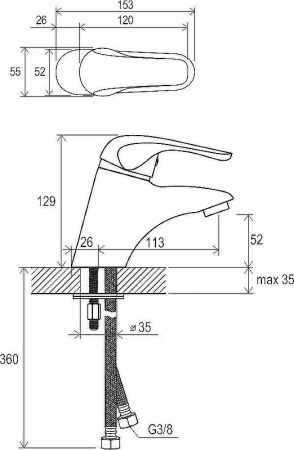 Комплект смесителей Ravak Rosa Set RS 70508017 хром