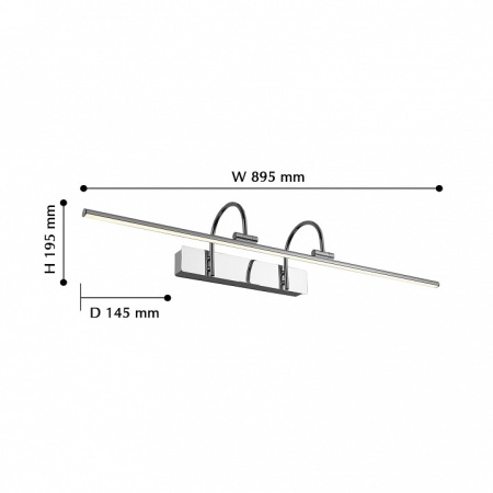 Подсветка для картины Favourite Strenuus 2431-3W