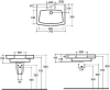 Раковина 70 см Ideal Standard Ventuno T001701