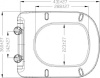 Крышка-сиденье Lavinia Boho 33290100 с микролифтом, белый
