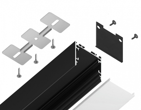Короб накладной Ambrella Light Profile System GP GP2500BK