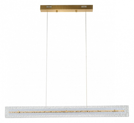 Подвесной светильник Indigo Dualita 14018/1PL Brass