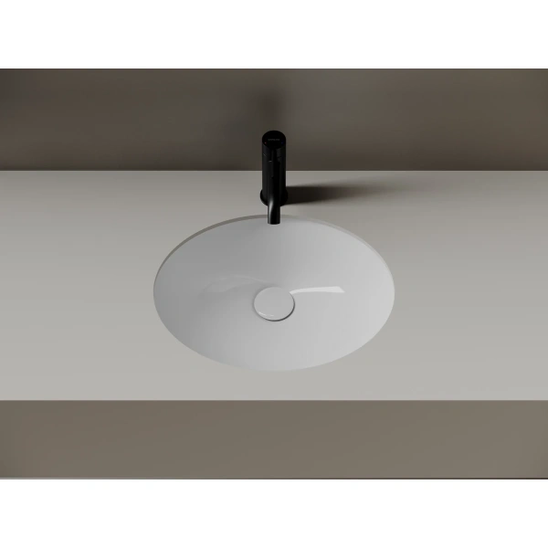 Раковина Ceramicanova Era CN15005 46,5x38 см, встраиваемая снизу, белый