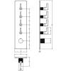 Смеситель для душа Gessi Inciso 58208#031