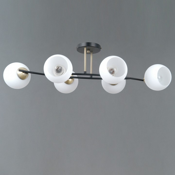 Потолочная люстра ILLUMICO TRENTO IL0798-6CSQ-25 BK AB TRENTO