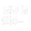 Ванна акриловая Knief Tidy 180 0100-042-06