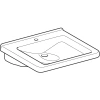 Раковина 60x55 см Geberit Renova Comfort Square 128662000