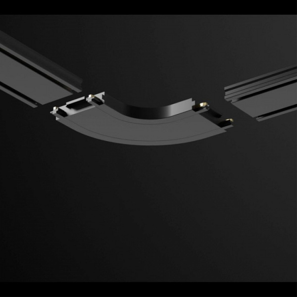 Соединитель угловой L-образный для треков накладных Novotech Smal 135207