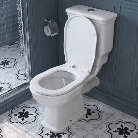 Чаша напольного унитаза BelBagno Boheme BB115CPR