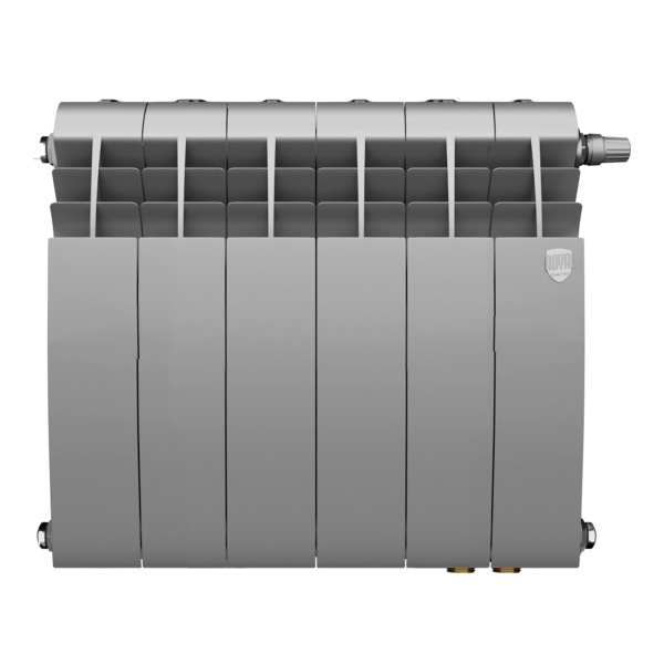 Радиатор Royal Thermo BiLiner 350 Silver Satin VR80 - 6 секц.