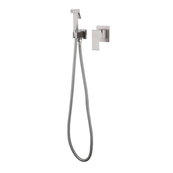 Гигиенический душ Abber Daheim AF8225SP со смесителем сатин