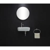 Раковина CeramaLux 9275R 45x28 см R, рукомойник, белый