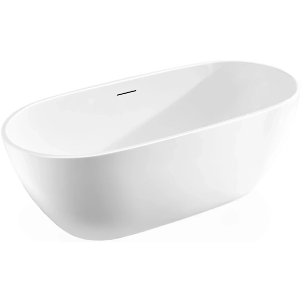 Акриловая ванна Vincea VBT-408-1700MW 170x81,5 см, отдельностоящая, белый матовый