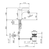 Смеситель для раковины Nicolazzi Jungfrau 3103CR64