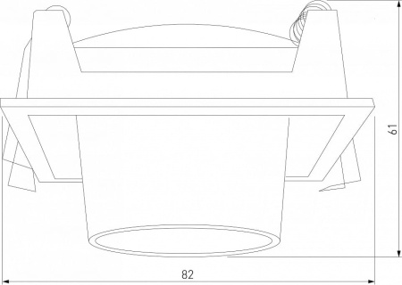 Встраиваемый светильник Elektrostandard Conner a063994
