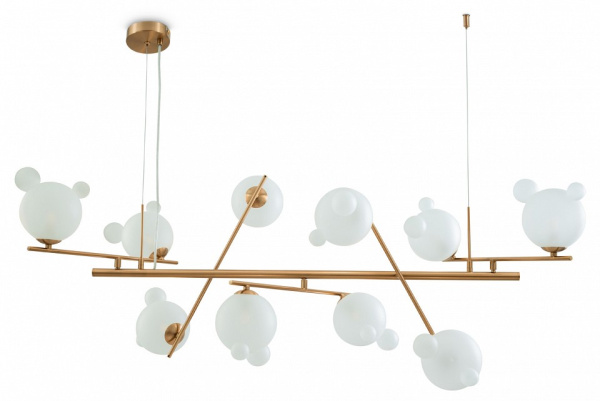 Подвесная люстра Freya Flaty FR5374PL-10BS