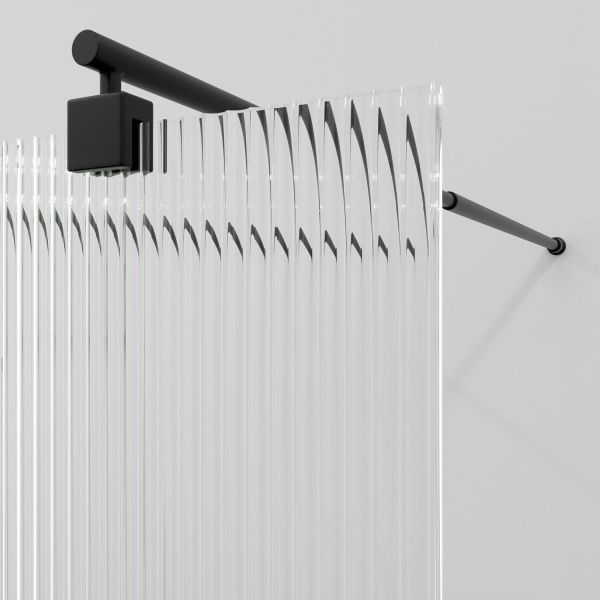 Фехте (Vechte) 60W39MB-FL Душевая перегородка