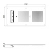 Верхний душ Carimali MyDream 23073XN/S-CRX
