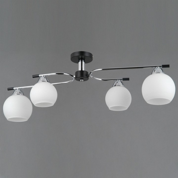 Потолочная люстра ILLUMICO LIBRA IL0638-4CSQ-24 CR BK LIBRA