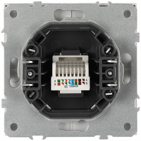 Розетка Ethernet RJ-45 без рамки Эра Galaxy Б0070750