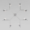 Люстра на штанге Eurosvet Prism 60143/8 хром