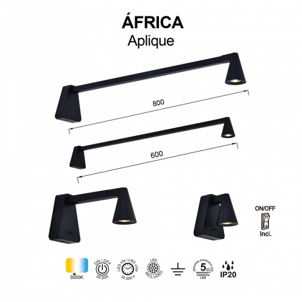 Бра Mantra Africa 9414
