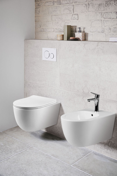 Биде подвесное Vincea VB1-34S белый