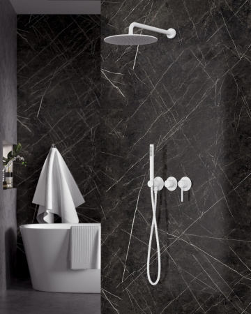 Душевой гарнитур Timo Saona SX-2349/16SM белый матовый