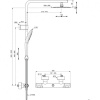 Душевая система Ideal Standard Ceratherm T100 A7705AA