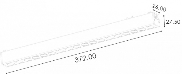 Накладной светильник SWG PRO SLIM DL-SLIM-DRBL-18-CCT