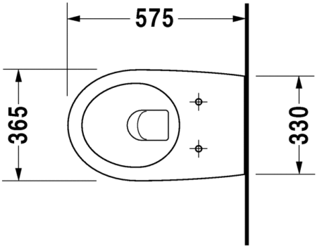 Подвесной унитаз Duravit Architec 2546090064