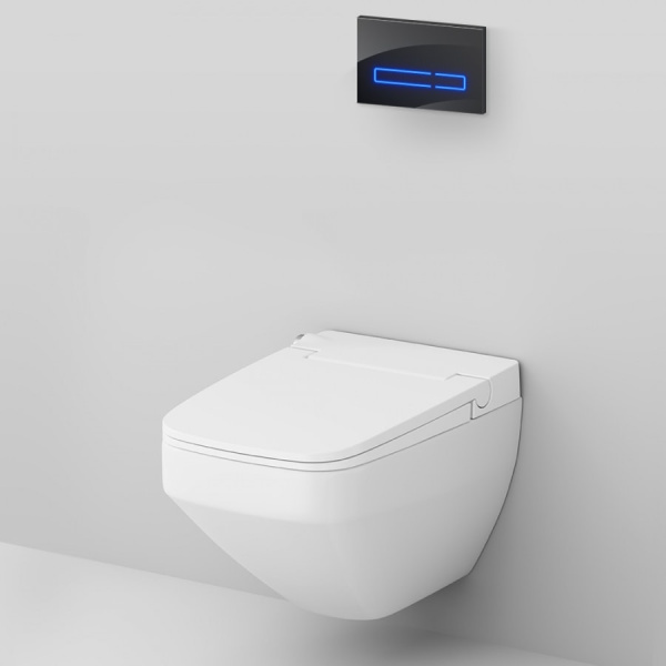 Комплект инсталляция с унитазом и клавишей AM.PM Inspire 2.0 IS450A38.CCC50A белый черный