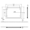 Зеркало Villeroy&Boch Finion F6001200