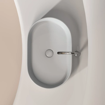 Раковина 60,8x38,5 см Ceramica Nova Element CN6048MSG