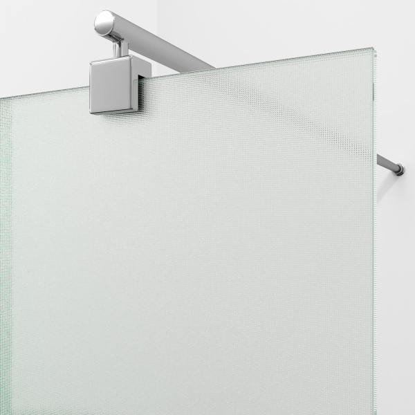 Душевая перегородка WasserKRAFT Rur 30W 110 30W46-TXG серебро