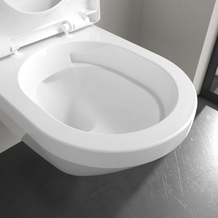Подвесной унитаз Villeroy & Boch Architectura 4616СВ01 с крышкой-сиденьем