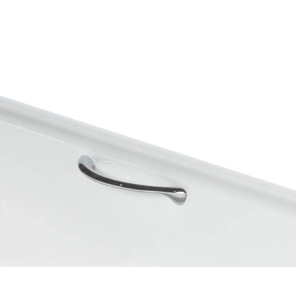 Ванна чугунная Wotte Start 1600x750UR 160x75 см, с отверстиями под ручки, белый