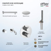 Смеситель для раковины Paini Cox Grip 7GPZ208 черный матовый