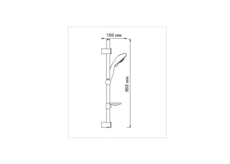 Душевой гарнитур WasserKRAFT A004
