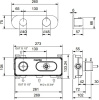 Внутренняя часть смесителя Fantini 1900D372A