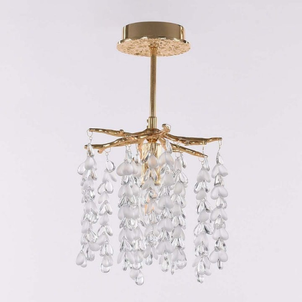 Люстра на штанге Arte Milano Веточка 230111.210.1.E14.H GD
