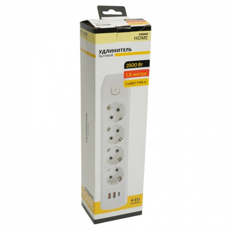 Удлинитель Stekker Home plus 49971