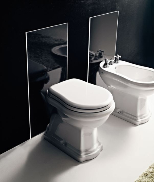 Крышка-сиденье Kerasan Retro 109001 белый