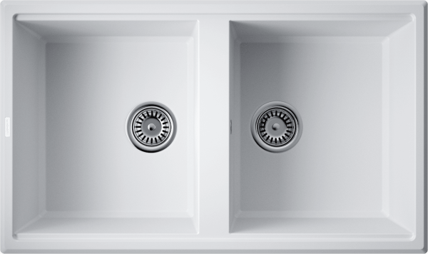 Кухонная мойка Omoikiri Tedori 86-2 4993927 белая матовая