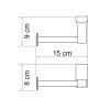 Держатель туалетной бумаги WasserKraft K-5096WHITE